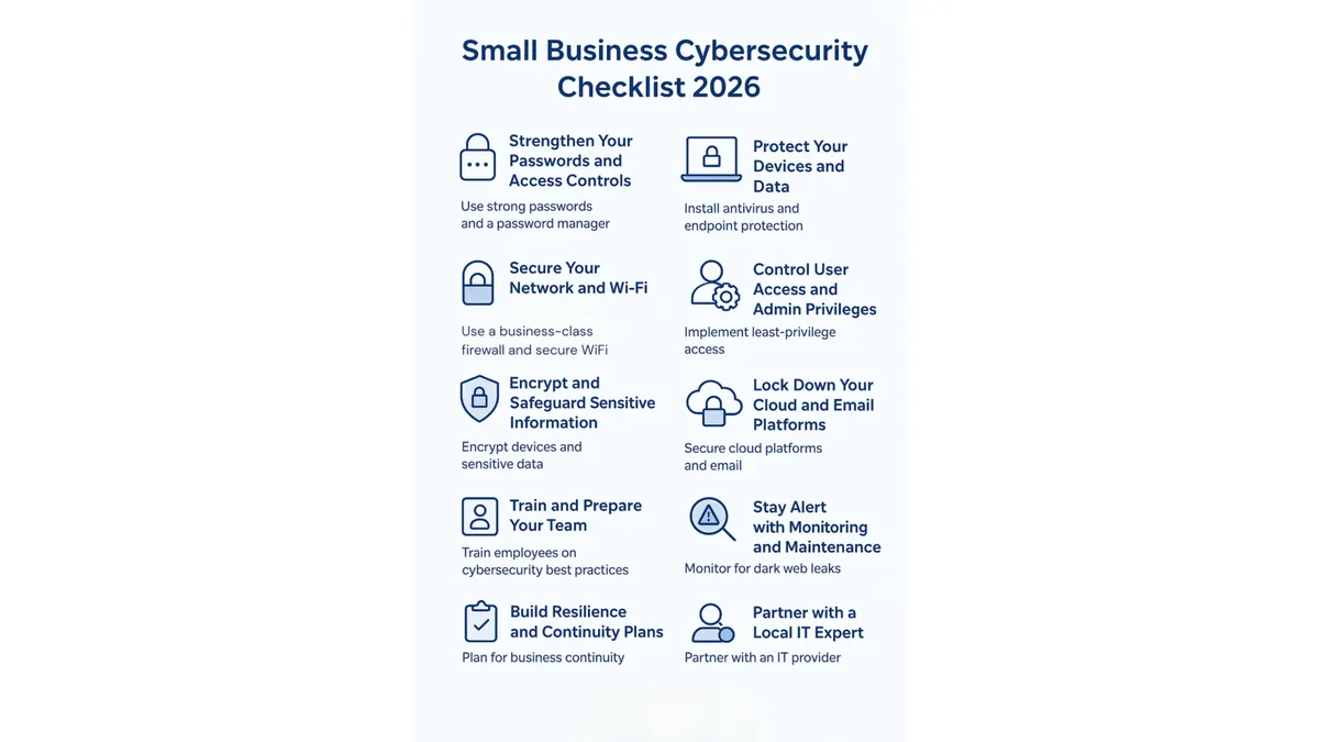 AI 사이버 공격 대비 방법 2026: 중소기업·개인사업자 보안 체크리스트